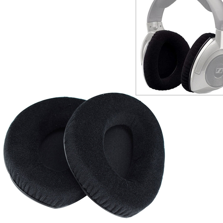 2 pezzi per Sennheiser RS160 / 170 / HDR170 / 180 / 160 flanella auricolare fodera per cuscino paraorecchie cuscinetti di ricambio senza fibbia, Flannelette 2 pezzi per Sennheiser RS160 / 170 / HDR170 / 180 / 160 flanella auricolare fodera per cuscino paraorecchie cuscinetti di ricambio senza fibbia, Flannelette